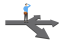 پیش‌نمایش فایل businessman-to-choose-the-right-way-to-success-9571074 از پک کسب و کار