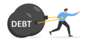 پیش‌نمایش فایل debt-affects-the-progress-of-businessman-9571090 از پک کسب و کار