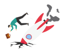 پیش‌نمایش فایل fail-rocket-new-business-unexpected-entrepreneur-bankruptcy-9571081 از پک کسب و کار