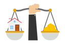 پیش‌نمایش فایل house-and-debt-balance-9571049 از پک کسب و کار