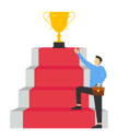 پیش‌نمایش فایل stair-step-to-trophy-9571053 از پک کسب و کار
