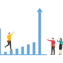 پیش‌نمایش فایل business-team-creates-the-best-results-on-the-graph-9600590 از پک کسب و کار