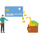 پیش‌نمایش فایل credit-card-sucks-money-out-of-wallet-9600630 از پک کسب و کار