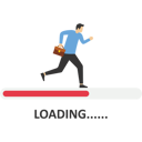 پیش‌نمایش فایل loading-bar-almost-complete-with-business-9600628 از پک کسب و کار