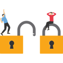 پیش‌نمایش فایل employees-unlocked-to-work-9578526 از پک تصویرسازی کسب‌وکار