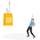 پیش‌نمایش فایل shopping-discount-offer-9578510 از پک تصویرسازی کسب‌وکار