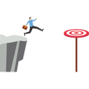 پیش‌نمایش فایل businessman-jumps-at-his-goal-at-risk-9594232 از پک کسب و کار