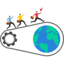 پیش‌نمایش فایل business-collaboration-works-as-a-mechanism-to-drive-the-world-9623691 از پک کسب و کار