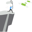 پیش‌نمایش فایل businessman-chasing-money-that-flies-away-from-the-abyss-9623671 از پک کسب و کار