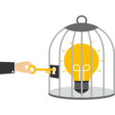پیش‌نمایش فایل businessman-unlocks-idea-that-is-trapped-in-cage-9623652 از پک کسب و کار