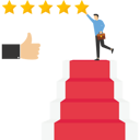 پیش‌نمایش فایل thumbs-up-to-the-staff-who-gave-a-five-star-rating-9623655 از پک کسب و کار