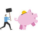 پیش‌نمایش فایل boss-is-furious-for-breaking-the-piggy-bank-9713741 از پک کسب و کار