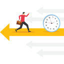پیش‌نمایش فایل business-people-rush-to-work-against-time-9713724 از پک کسب و کار