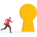 پیش‌نمایش فایل businessman-going-to-big-keyhole-9713721 از پک کسب و کار