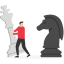 پیش‌نمایش فایل businessman-playing-chess-has-an-advantage-9713712 از پک کسب و کار
