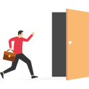 پیش‌نمایش فایل businessman-go-forward-to-the-exit-door-9696538 از پک کسب و کار