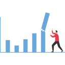 پیش‌نمایش فایل graph-breaks-down-and-falls-on-the-businessman-9696537 از پک کسب و کار