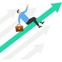 پیش‌نمایش فایل stock-market-price-rising-up-skyrocket-in-bull-market-9696533 از پک کسب و کار