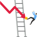 پیش‌نمایش فایل aspiration-businessman-falling-from-stair-cases-9764916 از پک کسب و کار