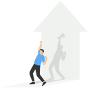 پیش‌نمایش فایل businessman-and-shadow-indicates-success-9764884 از پک کسب و کار