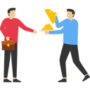 پیش‌نمایش فایل businessman-giving-profit-to-boss-9764907 از پک کسب و کار
