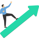 پیش‌نمایش فایل stock-market-price-rising-up-skyrocket-in-bull-market-9764897 از پک کسب و کار