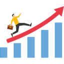 پیش‌نمایش فایل successful-businessman-climbing-business-success-chart-9764892 از پک کسب و کار