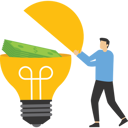پیش‌نمایش فایل businessman-and-ideas-make-money-9743434 از پک کسب و کار