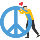 پیش‌نمایش فایل cute-man-hug-peace-sign-9743428 از پک کسب و کار