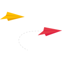 پیش‌نمایش فایل paper-plane-go-to-success-goal-9743448 از پک کسب و کار