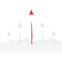 پیش‌نمایش فایل paper-plane-go-to-success-goal-9743449 از پک کسب و کار
