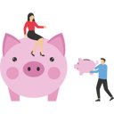 پیش‌نمایش فایل business-professional-meeting-and-cooperation-to-save-money-in-a-piggy-bank-9874282 از پک کسب و کار
