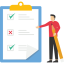 پیش‌نمایش فایل businessman-checks-the-list-of-work-documents-9874302 از پک کسب و کار