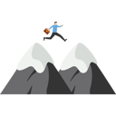 پیش‌نمایش فایل businessman-jumps-over-obstacles-on-the-verge-9874272 از پک کسب و کار