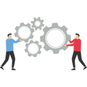 پیش‌نمایش فایل engineering-helps-to-assemble-the-cog-in-work-9874316 از پک کسب و کار