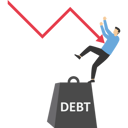 پیش‌نمایش فایل desperate-for-too-much-debt-9759913 از پک تصویرسازی کسب‌وکار