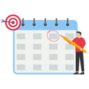 پیش‌نمایش فایل financial-target-for-calendar-year-9759897 از پک تصویرسازی کسب‌وکار