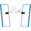 پیش‌نمایش فایل job-offer-online-for-accepted-candidate-9759925 از پک تصویرسازی کسب‌وکار