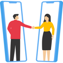 پیش‌نمایش فایل communication-social-media-marketing-for-friends-9794912 از پک کسب و کار