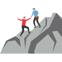 پیش‌نمایش فایل help-each-other-climb-the-barrier-to-reach-the-goal-9794908 از پک کسب و کار