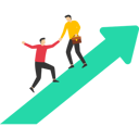پیش‌نمایش فایل help-to-scale-the-graph-to-reach-the-goal-9794880 از پک کسب و کار