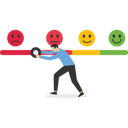 پیش‌نمایش فایل dissatisfaction-level-10281821 از پک کسب و کار