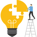 پیش‌نمایش فایل businessman-solving-business-puzzle-10771298 از پک کسب و کار