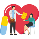 پیش‌نمایش فایل doctor-giving-medicine-to-female-10771297 از پک کسب و کار