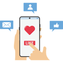 پیش‌نمایش فایل social-media-using-smartphone-10962496 از پک کسب و کار