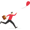 پیش‌نمایش فایل businessman-running-after-red-balloon-that-flying-away-11006557 از پک کسب و کار