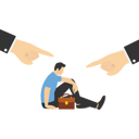 پیش‌نمایش فایل hands-pointing-at-man-for-concept-blame-and-condemnation-person-who-made-mistake-11041754 از پک کسب و کار