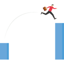 پیش‌نمایش فایل businessman-jumping-to-higher-level-11104758 از پک تصویرسازی کسب‌وکار
