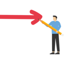 پیش‌نمایش فایل man-draw-forward-arrow-11357163 از پک کسب و کار