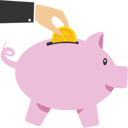 پیش‌نمایش فایل saving-coins-into-piggy-bank-11357161 از پک کسب و کار